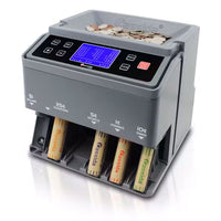 C300 Commercial-Grade Electronic Coin Sorter, Counter and Wrapper - POS OF AMERICA