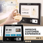 3nStar ANDROID 7.1 Micro Kiosk K10 Power Over Ethernet Wi-fi, Bluetooth - POS OF AMERICA
