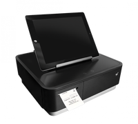 Star Micronics mPOP® for Aldelo Express Multifunction System Black Integrated Printer & Cash Drawer, USB-C, Bluetooth (MFi), Lightning, Universal Tablet Stand, Int PS - POS OF AMERICA