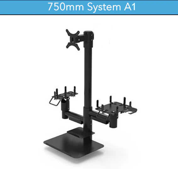 3nStar POS Mounting Solution 750 mm (System A1) Single screen - POS OF AMERICA