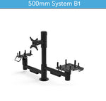 3nStar POS Mounting Solution 500 mm (System B1) Single screen - POS OF AMERICA