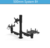 3nStar POS Mounting Solution 500 mm (System B1) Single screen - POS OF AMERICA