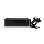 Star Micronics mPOP® Multifunction System Black with Scanner Integrated Printer & Cash Drawer, USB-C,  Bluetooth (MFi), Lightning, Universal Tablet Stand, Int PS - POS OF AMERICA