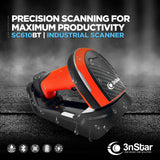 3nStar Industrial Wireless Barcode Scanner 2D (SC610BT) IP67 Rating - POS OF AMERICA