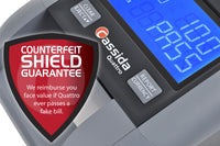 Cassida Quattro 4-Way Orientation Automatic Counterfeit Detector with Rechargeable Battery - POS OF AMERICA
