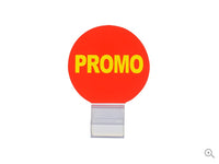 EDIKIO EVOLIS, PROMO BADGE AND CRYSTAL CLIP FOR FIXING, 1 SET OF 25 - POS OF AMERICA