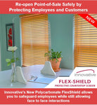 Innovative Flex-Shield 24" wide x 30" tall - POS OF AMERICA