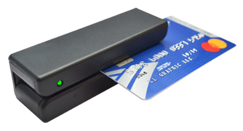 DEFTUN MSR90 USB Magnetic Stripe Card Reader - 3-Track, Magstripe Scanner For Credit Cards