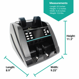 Kolibri DOMINO™ Business-Grade Bill Counter, Sorter and Reader with Counterfeit Detection - POS OF AMERICA