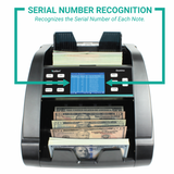 Kolibri DOMINO™ Business-Grade Bill Counter, Sorter and Reader with Counterfeit Detection - POS OF AMERICA