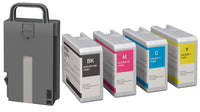 Epson Colorworks Consumables (Black, Yellow, Magenta, Cyan and Maintenance Box) Kit for TM-C6000 and TM-C6500 - POS OF AMERICA
