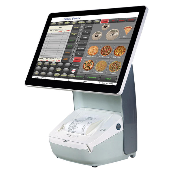 Hisense HK-718 Integrated POS Terminal - Windows IoT Ent. LTSB - w/ 80mm Printer MSR White - POS OF AMERICA