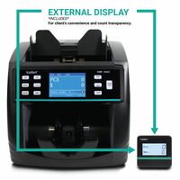 Kolibri KBR-1500 Bank-Grade Bill Counter, Sorter and Reader with Counterfeit Detection - POS OF AMERICA