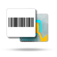 3nStar RF Barcode Label 40*40mm (Box of 20 Rolls of 1000 Labels) (LAB021) - POS OF AMERICA