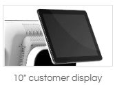 UP SOLUTION 2nd Display LED 10"  1024 x 768 for 5800 & 8000 Series - POS OF AMERICA