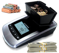 Accubanker MS10 Till Counter for Coins & Banknotes (110v) - POS OF AMERICA
