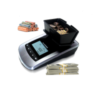 Accubanker MS10 Till Counter for Coins & Banknotes (110v) - POS OF AMERICA