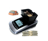 Accubanker MS10 Till Counter for Coins & Banknotes (110v) - POS OF AMERICA