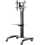 SmartMount® Full Featured Flat Panel TV Cart for 32" to 75" TVs - POS OF AMERICA