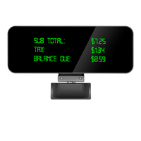 3nStar 2*20 VFD Customer Display  for PTE0105 & PTE0205 (PTE0105-VFD) - POS OF AMERICA