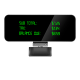 3nStar 2*20 VFD Customer Display  for PTE0105 & PTE0205 (PTE0105-VFD) - POS OF AMERICA