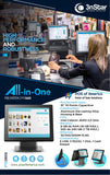 3nStar AIO POS System Intel Celeron J64124 8 GBRAM 240SSD Windows 10 IOT Enterprise PTE0605W-8-240W10 - POS OF AMERICA