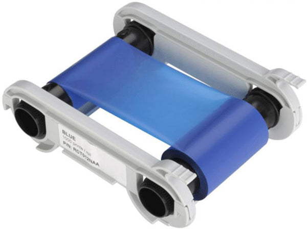 RCT012NAA EVOLIS, EDIKIO, CONSUMABLES, BLUE MONOCHROME RIBBON, ELYPSO/PRIMACY/ZENIUS COMPATIBLE, 1000 PRINTS PER ROLL - POS OF AMERICA