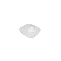 8.2 Mhz Mini Square (Pack of 100) with Pin White T001/B - POS OF AMERICA