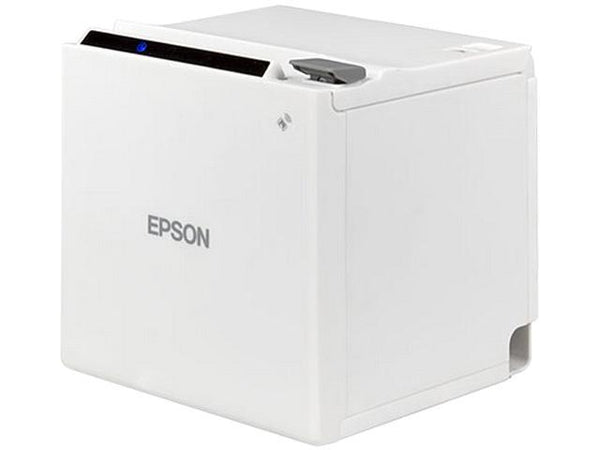 EPSON, TM-M30, THERMAL RECEIPT PRINTER, AUTOCUTTER, USB, ETHERNET, EPSON WHITE C31CE95021 - POS OF AMERICA