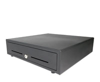 Custom America Apex Cash Drawers 16x16, Black, EPC Cable - POS OF AMERICA