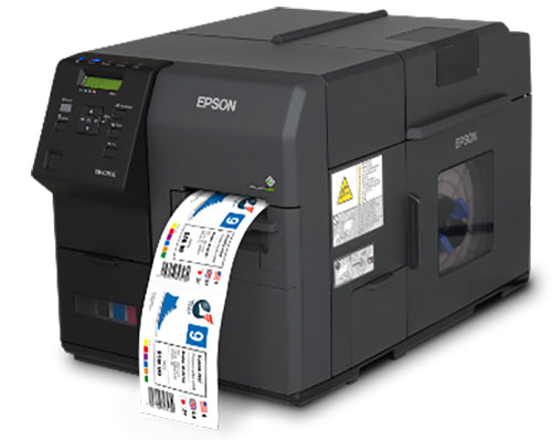 Epson TM-C7500 Color Label Printer Matte Media COLORWORKS USB ETHERNET C31CD84011 - POS OF AMERICA