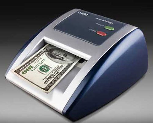 AccuBanker D450 Bleached Bills Auto Detector 110v - POS OF AMERICA