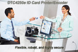 HID FARGO, DTC4250E PRINTER, DUAL SIDED, ETHERNET AND USB, PRINT SERVER, THREE YEAR WARRANTY. 52100 - POS OF AMERICA