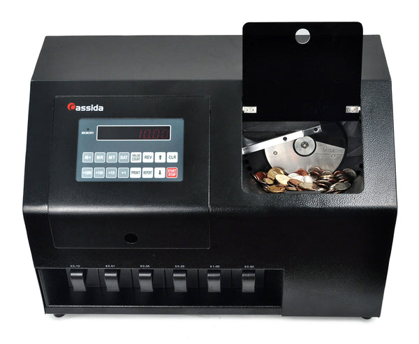 Cassida C900 Heavy Duty Coin Sorter - POS OF AMERICA