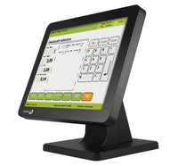 Logic Controls LE1015-J POS LCD 15in True-Flat Touch Monitor USB NEW MODEL - POS OF AMERICA