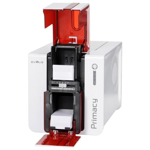 Evolis Primacy PVC Card Printer PM1H0000RD USB & ETHERNET - POS OF AMERICA