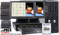 Aldelo Restaurant POS Complete System - 2 Stations - POS OF AMERICA